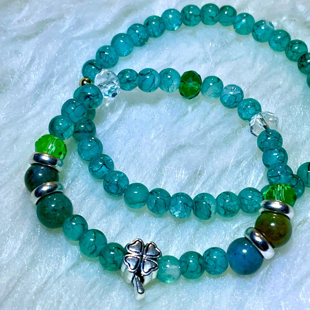 St. Patrick’s Day ☘️ Bracelet Set